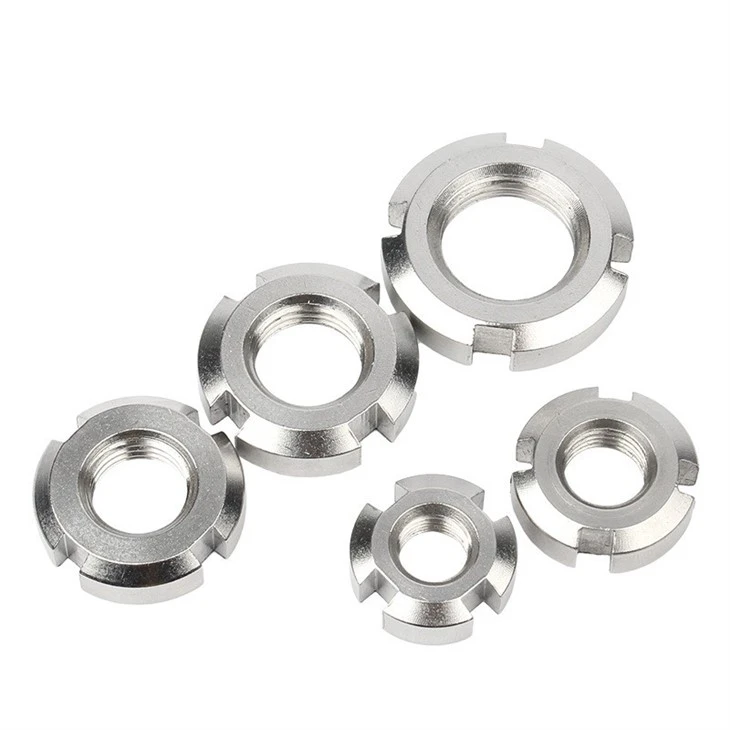Slotted Round Nut